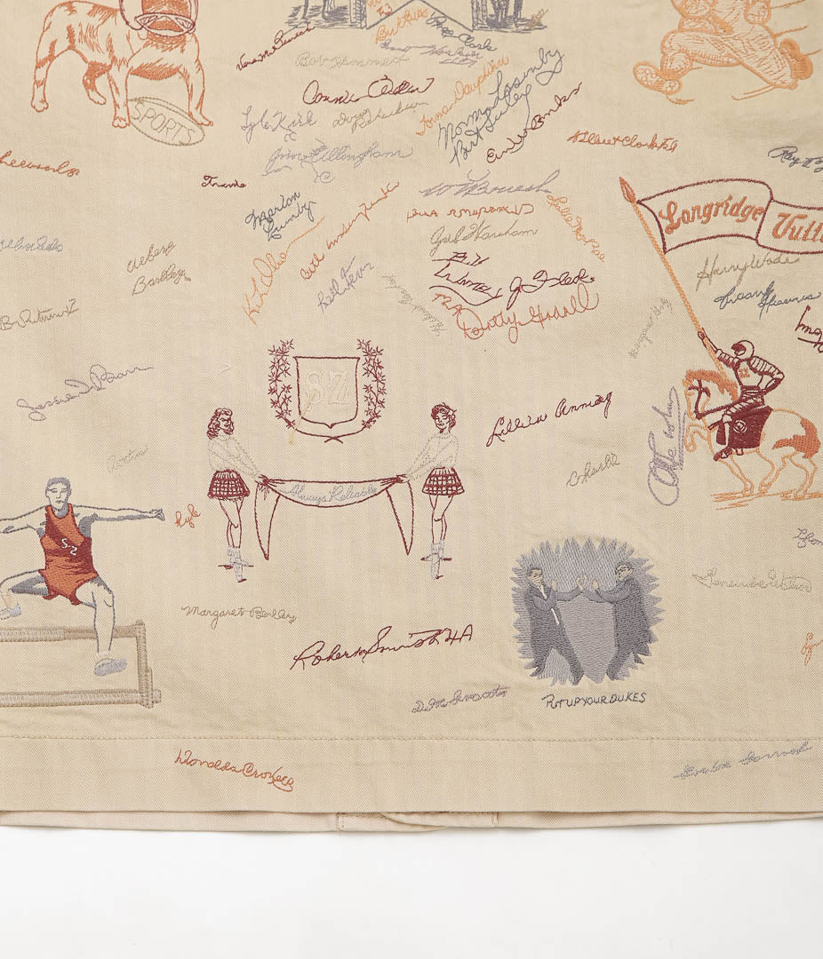 SAMUEL ZELIG ''YEARBOOK JACKET'' (NATURAL)