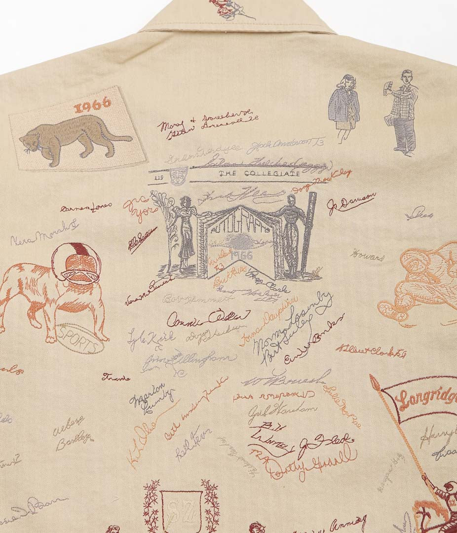 SAMUEL ZELIG ''YEARBOOK JACKET'' (NATURAL)