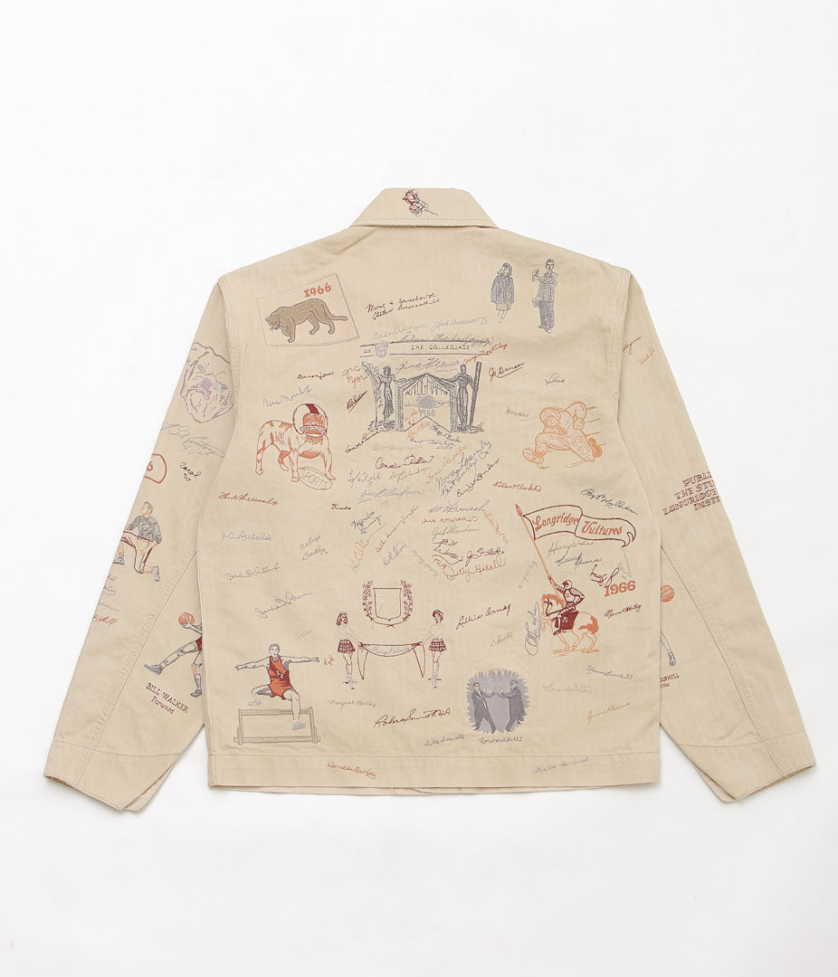 SAMUEL ZELIG ''YEARBOOK JACKET'' (NATURAL)