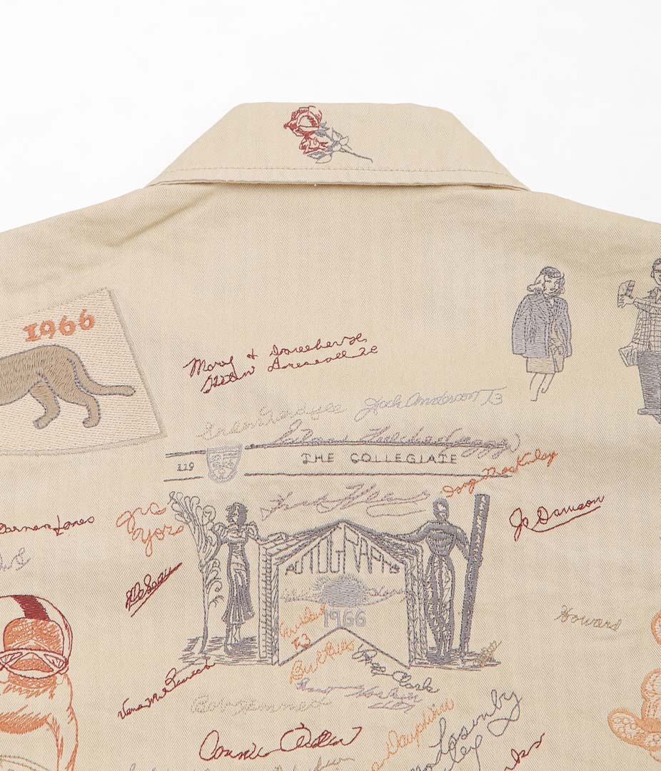 SAMUEL ZELIG ''YEARBOOK JACKET'' (NATURAL)
