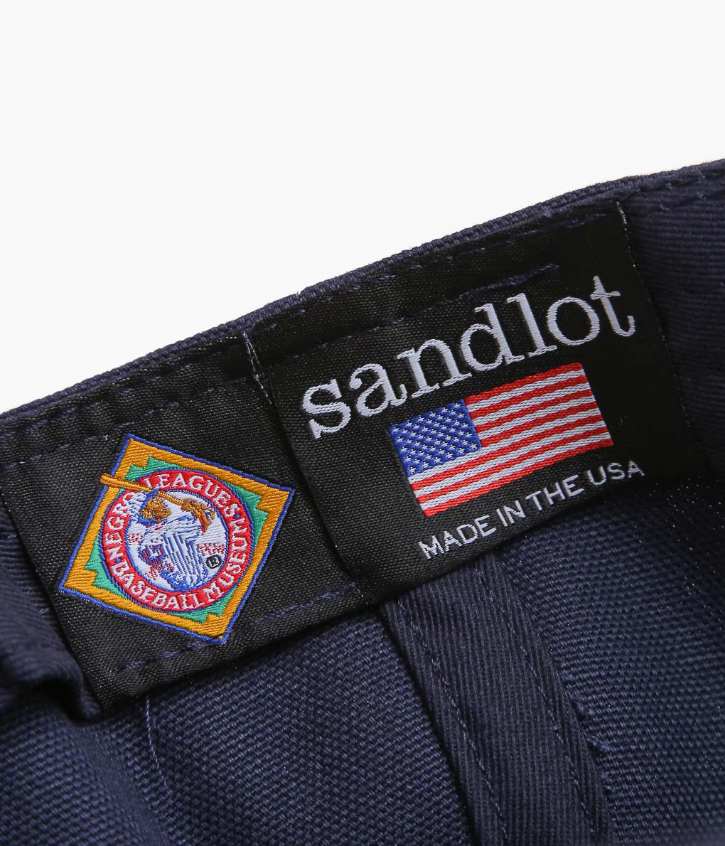 SANDLOT ''KANSAS CITY MONACHS(COTTON CANVAS)'' (NAVY/WHITE)