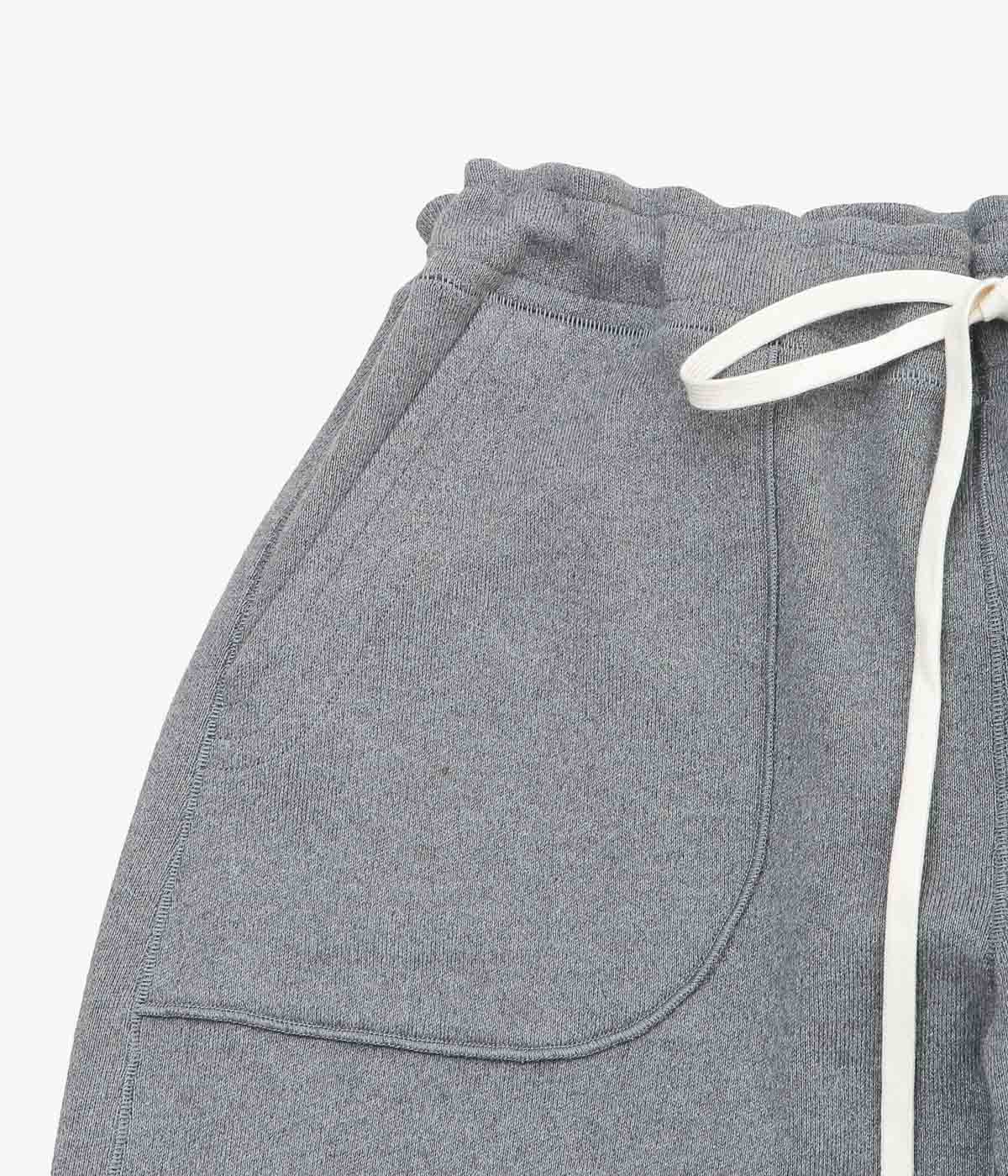 SEVENTY FIVE ''DRAWSTRING TROUSERS (COTTON / CASHMERE)'' (GREY)