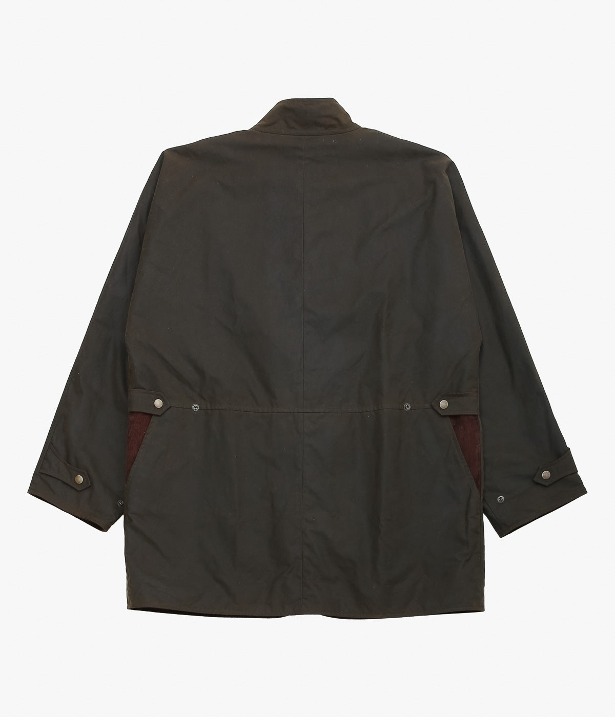 SEVENTY FIVE ''MID-LENGTH PIPA JACKET (WAXED COTTON)'' (OLIVE)