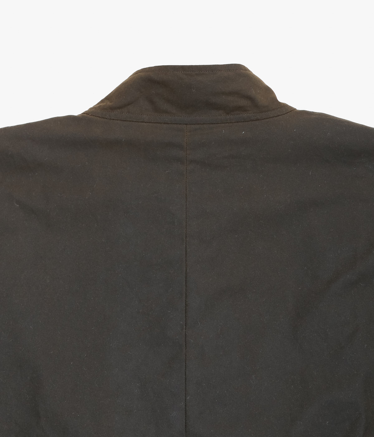 SEVENTY FIVE ''MID-LENGTH PIPA JACKET (WAXED COTTON)'' (OLIVE)