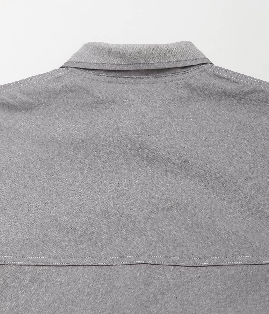 SEYA. ''DENIM ZERO OVER SHIRT''(STONE)