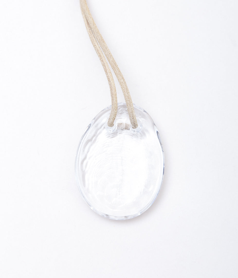 SEYA. ''DROP NECKLACE'' (TRANSPARENT)