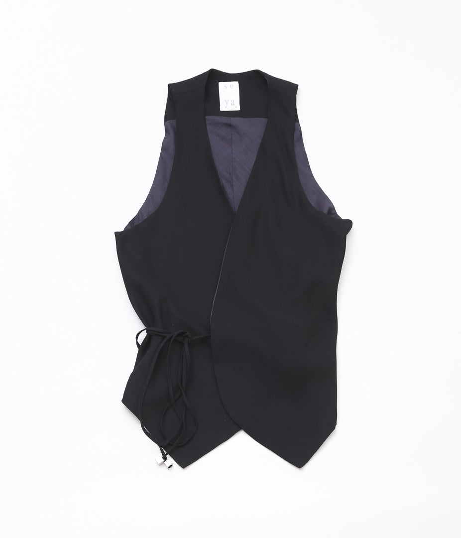 SEYA. ''KOHECHI VEST'' (BLACK)