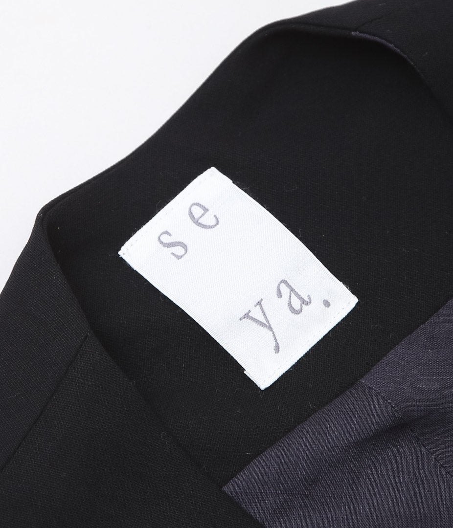 SEYA. ''KOHECHI VEST'' (BLACK)