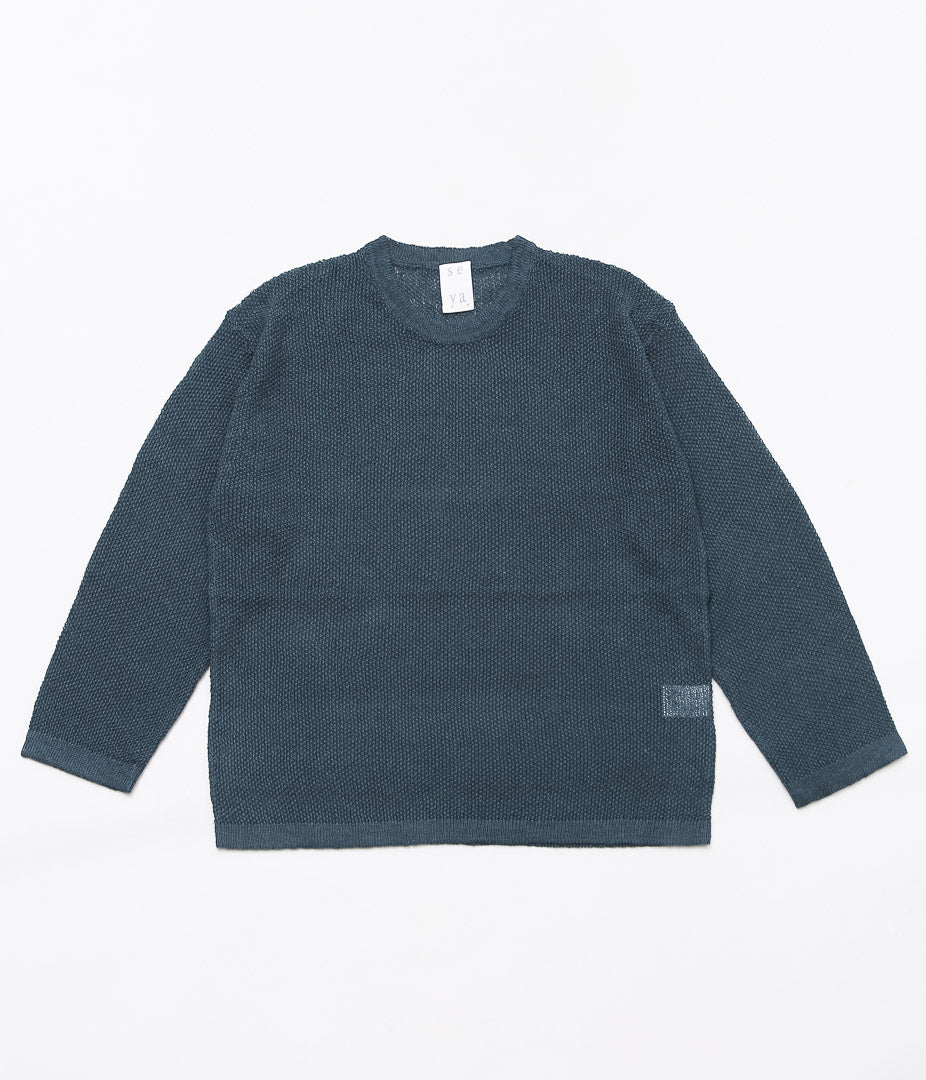 24SS KOMOREBI JACQUARD SWEATER / LARGE GG KANOKO – seya-voyage