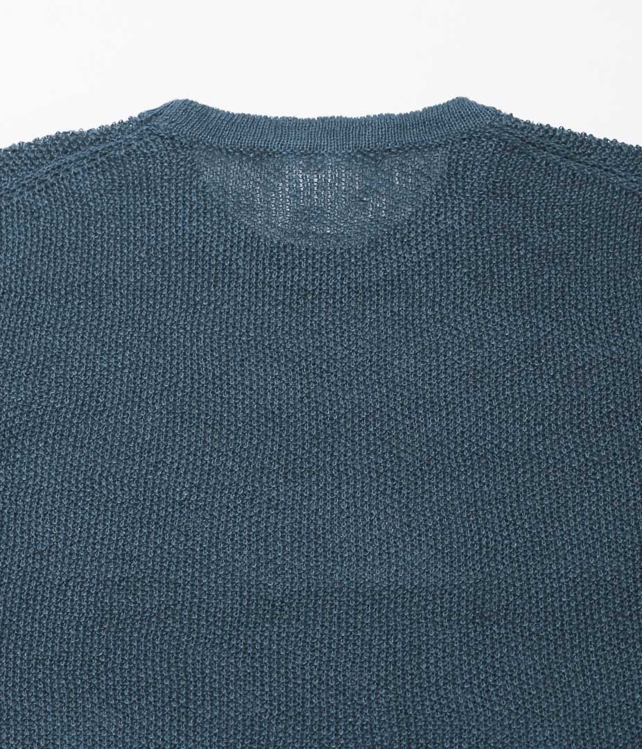 SEYA. ''KOMOREBI SWEATER''(MINERAL BLUE)