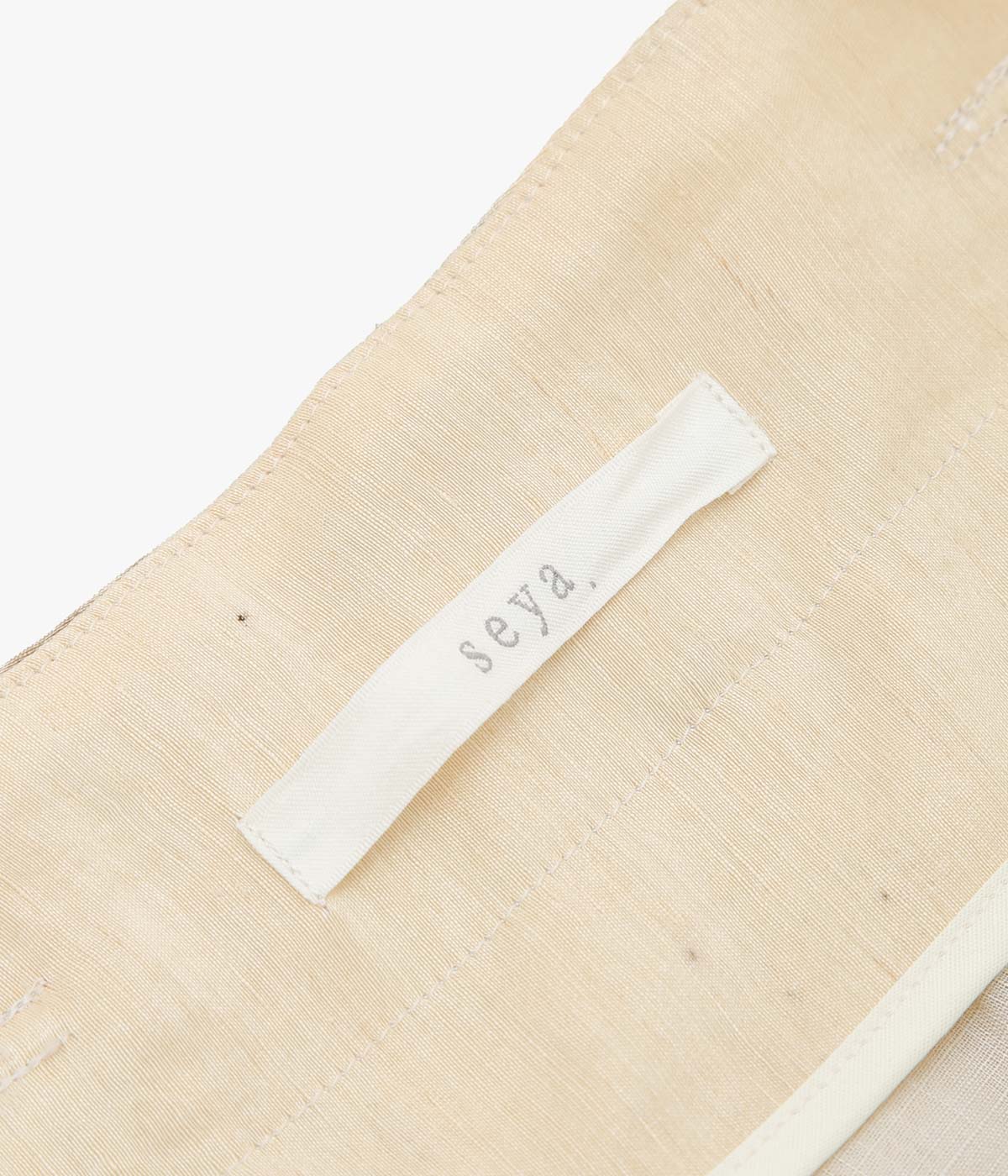 SEYA. ''NAM OU RIVER TRIP PANTS'' (HAND LEAF PRINT)