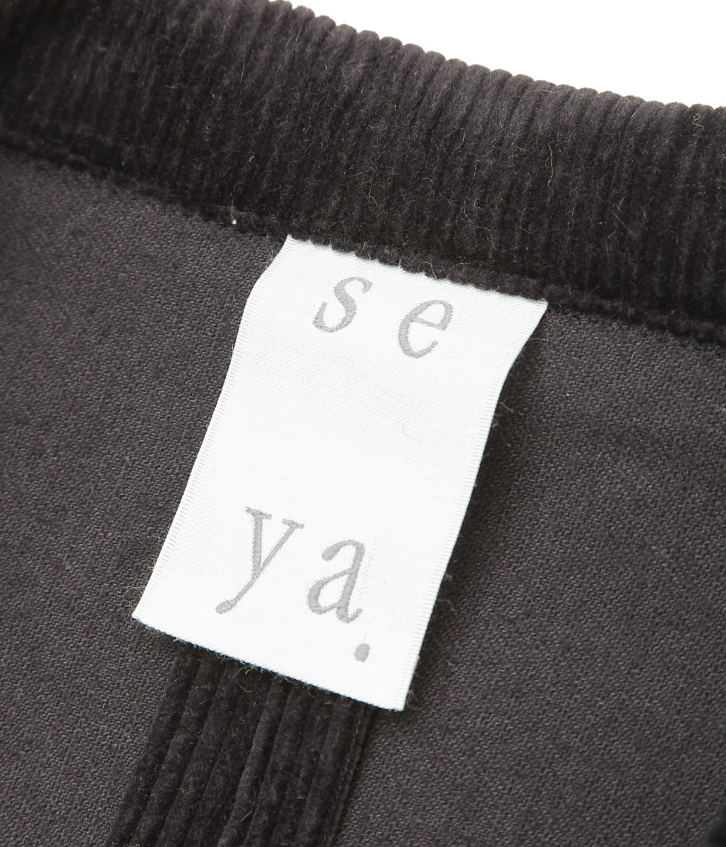 SEYA. "TEA HOUSE JACKET" (BLACK)