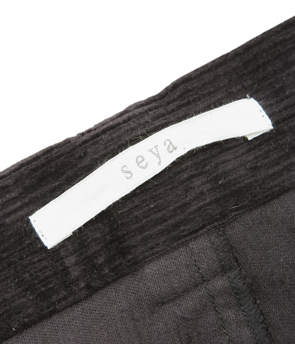 SEYA. "TEA HOUSE PANTS" (BLACK)