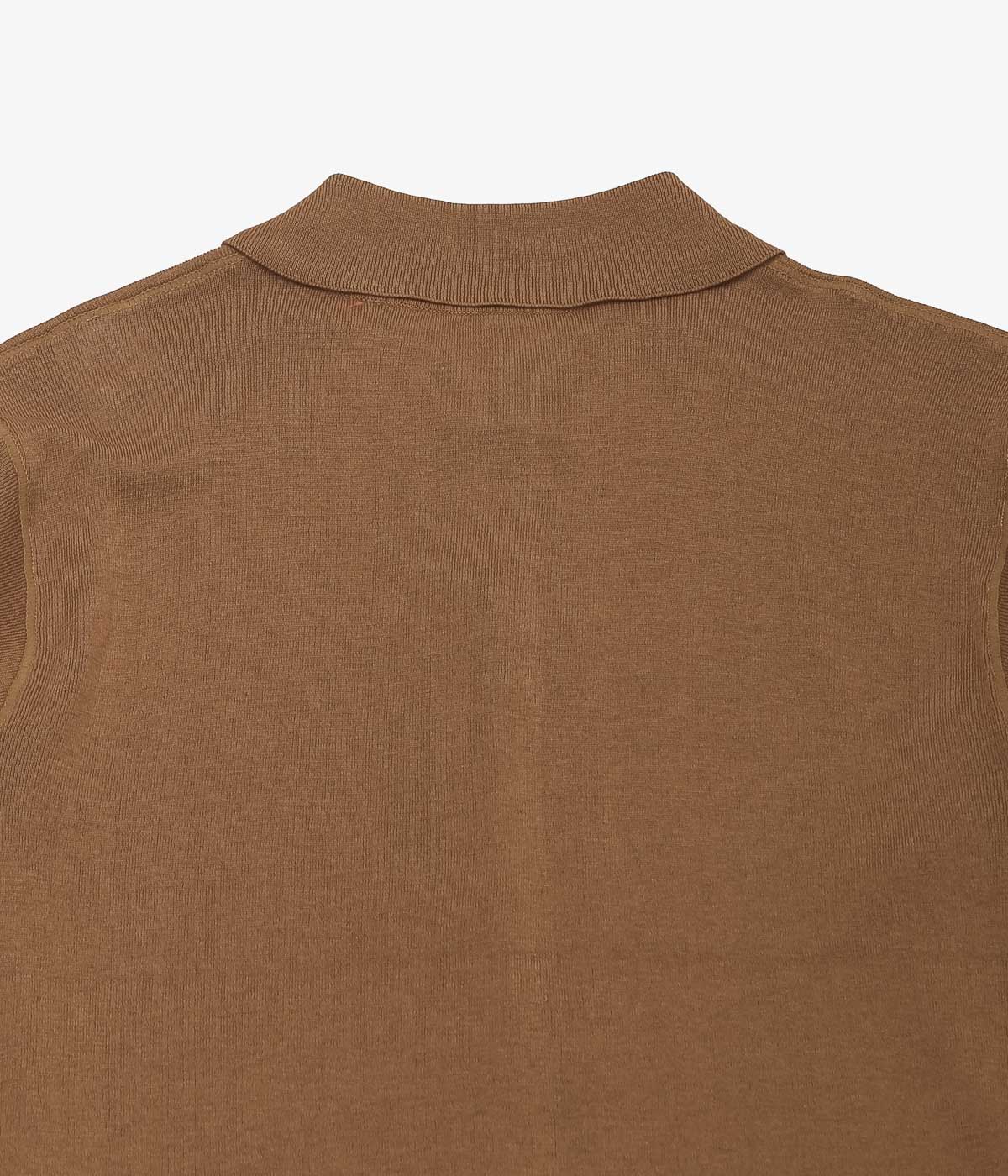 SEYA. ''HIGH GAUZE SILK SHIRT'' (SQUIRREL)
