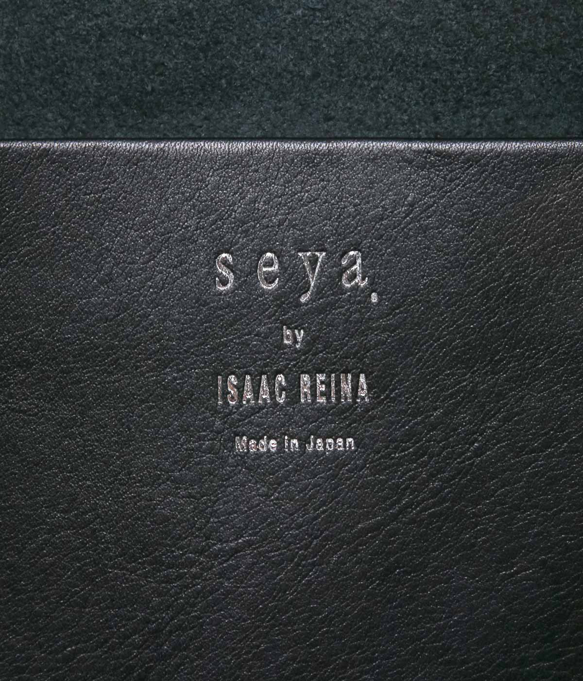 SEYA. ''ISAAC REINA X SEYA MULTI HANDLE HOBO / LARGE'' (BLACK)