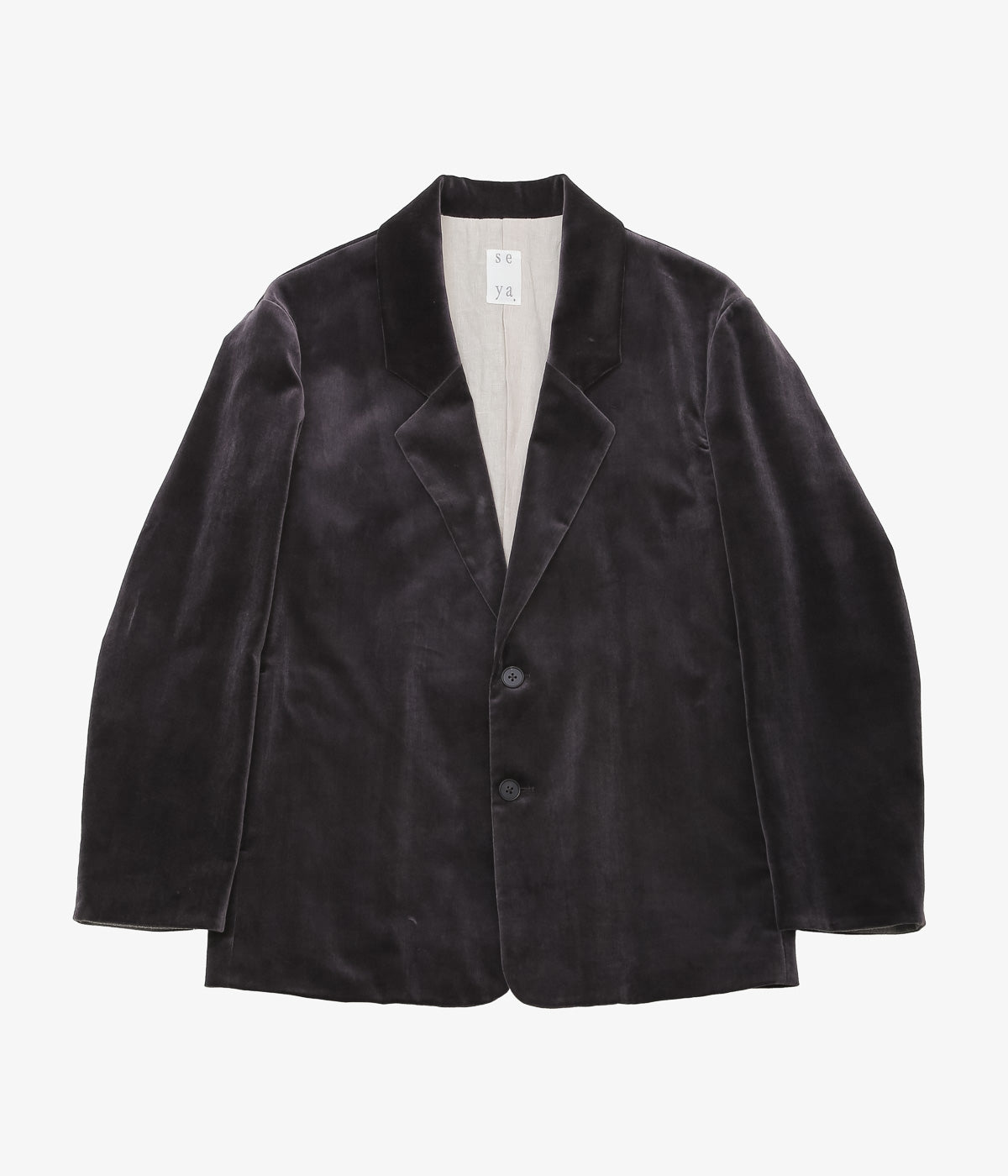SEYA. ''LE VILLARET JACKET'' (FADED BLACK)