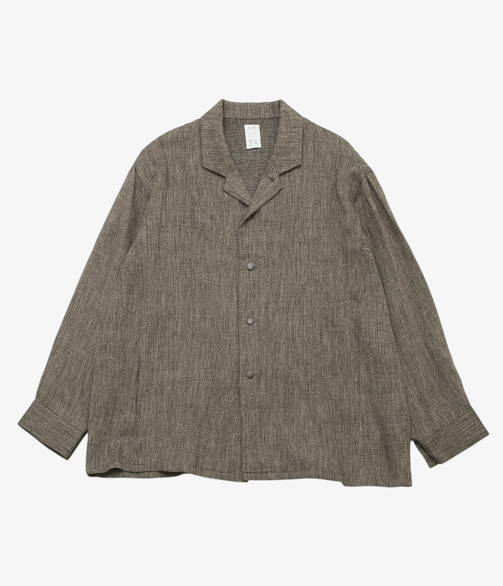 SEYA. ''VOYAGE OVERSHIRT'' (WITHERED WOOD) – THE STORE BY MAIDENS
