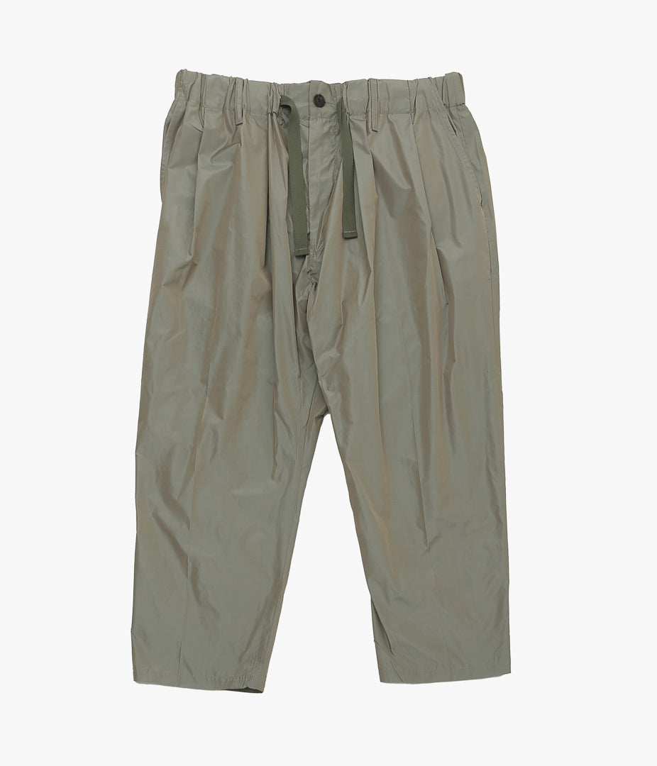 Sillage baggy trousers ベージュ SILLAGE ''BAGGY TROUSERS'' (LIMONTA NYLON KHAKI) – THE STORE BY