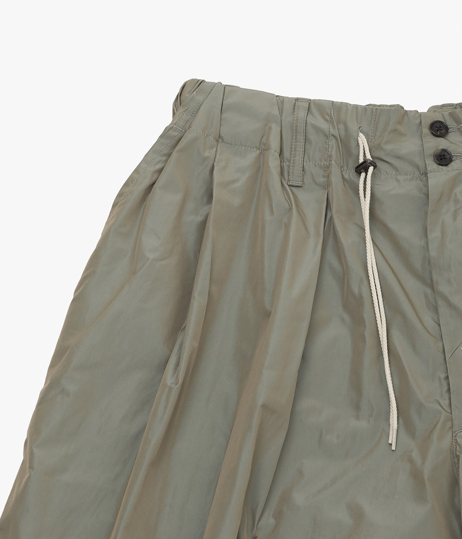 SILLAGE ''CIRCULAR SHORT PANTS'' (LIMONTA NYLON KHAKI)
