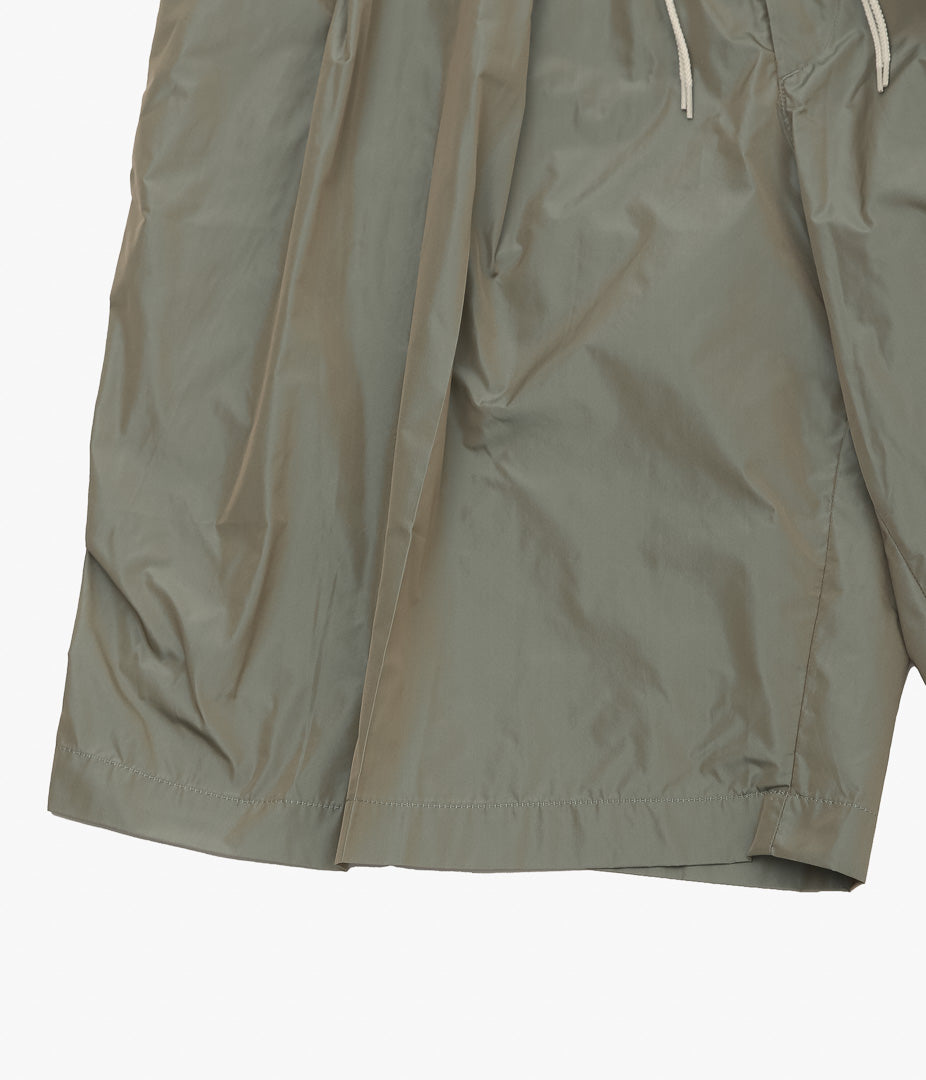 SILLAGE ''CIRCULAR SHORT PANTS'' (LIMONTA NYLON KHAKI)