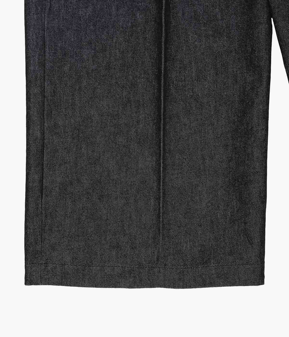 SILLAGE ''HAKAMA PANTS'' (BLACK DENIM ONE WASH)