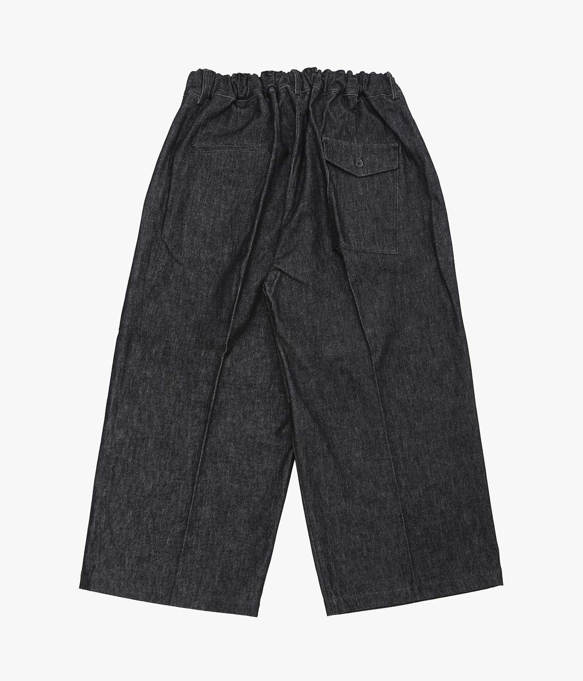 SILLAGE ''HAKAMA PANTS'' (BLACK DENIM ONE WASH)