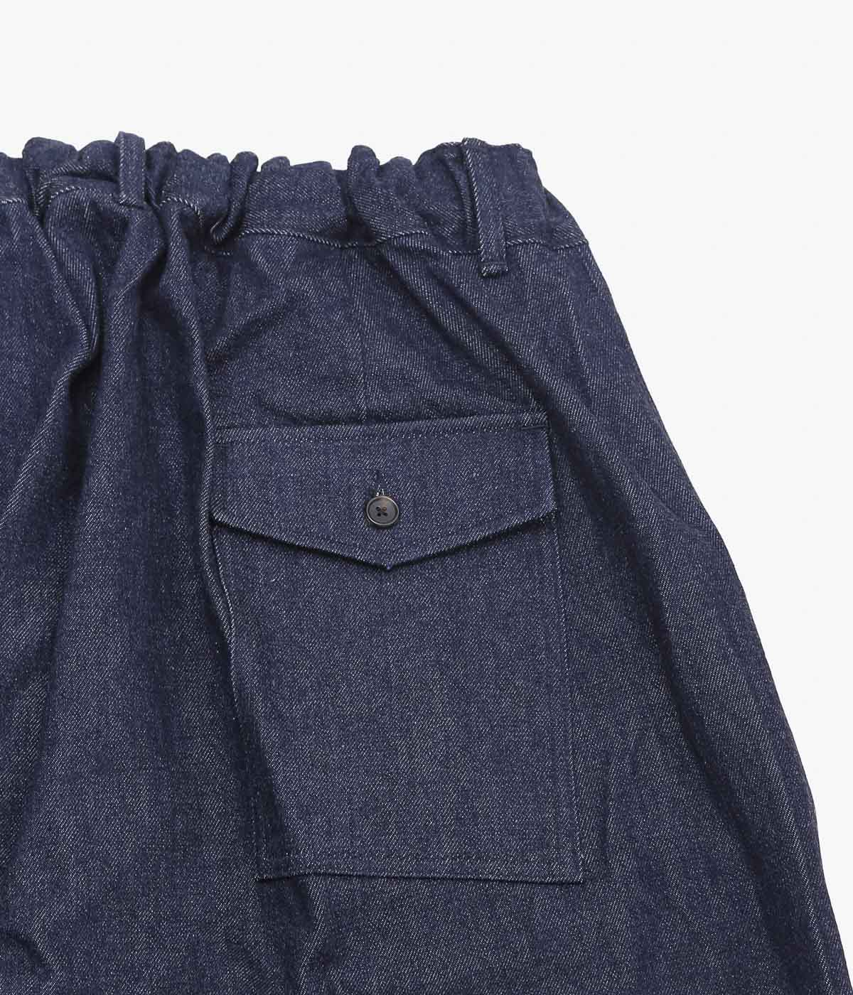 SILLAGE ''HAKAMA PANTS'' (DENIM ONE WASH)