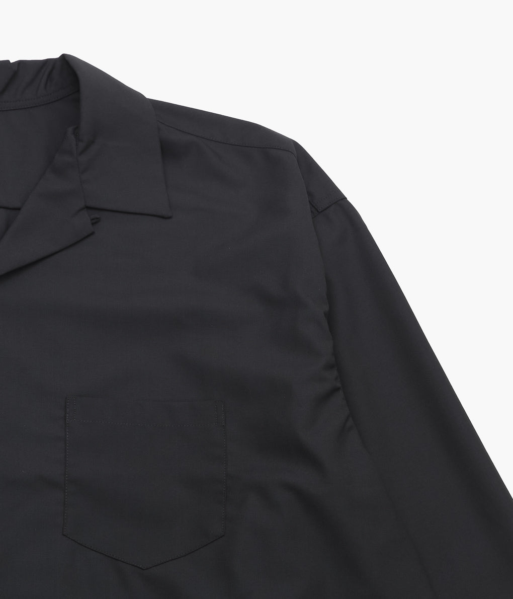 SILLAGE ''RE-ENGINEERED OVERSHIRT'' (BLACK)