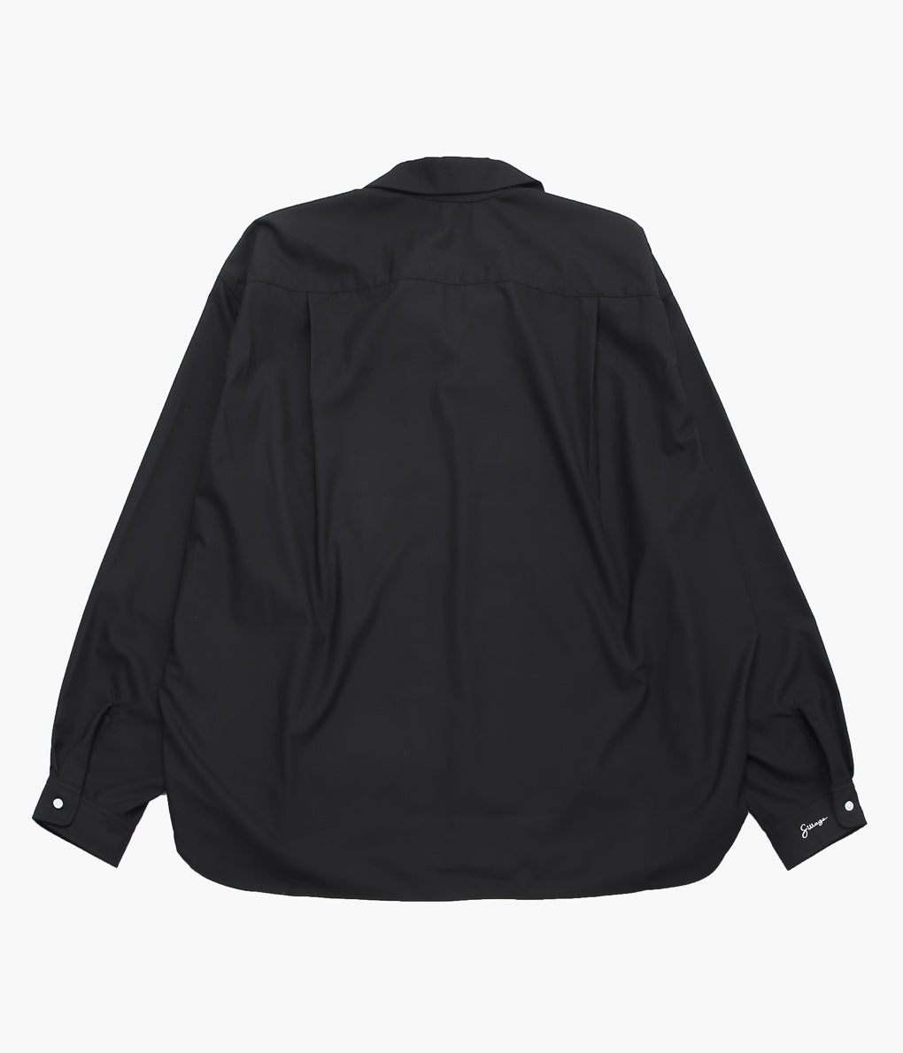 SILLAGE ''RE-ENGINEERED OVERSHIRT'' (BLACK)