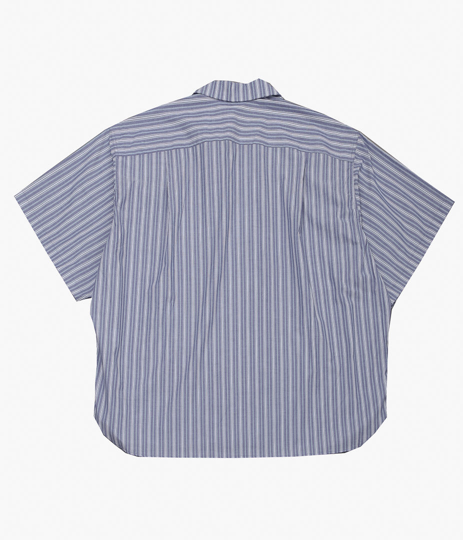 SILLAGE ''RE-ENGINEERED OVERSHIRT SHORT SLEEVE'' (DEADSTOCK BLUE STRIPE)