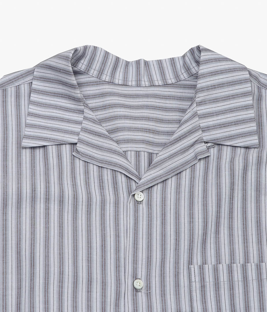 SILLAGE ''RE-ENGINEERED OVERSHIRT SHORT SLEEVE'' (DEADSTOCK GRAY STRIPE)
