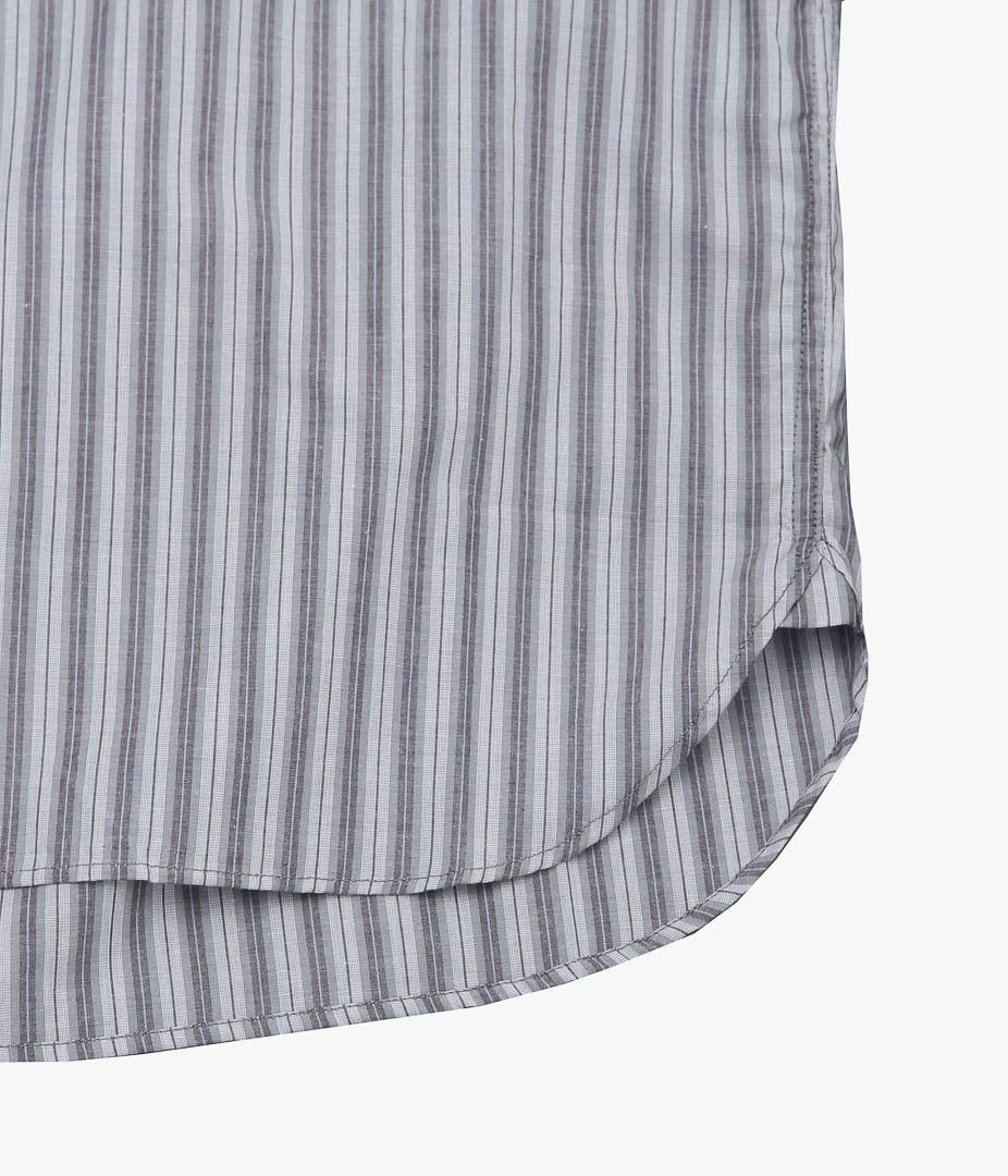 SILLAGE ''RE-ENGINEERED OVERSHIRT SHORT SLEEVE'' (DEADSTOCK GRAY STRIPE)
