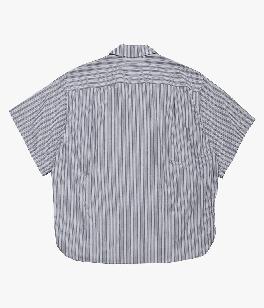 SILLAGE ''RE-ENGINEERED OVERSHIRT SHORT SLEEVE'' (DEADSTOCK GRAY STRIPE)