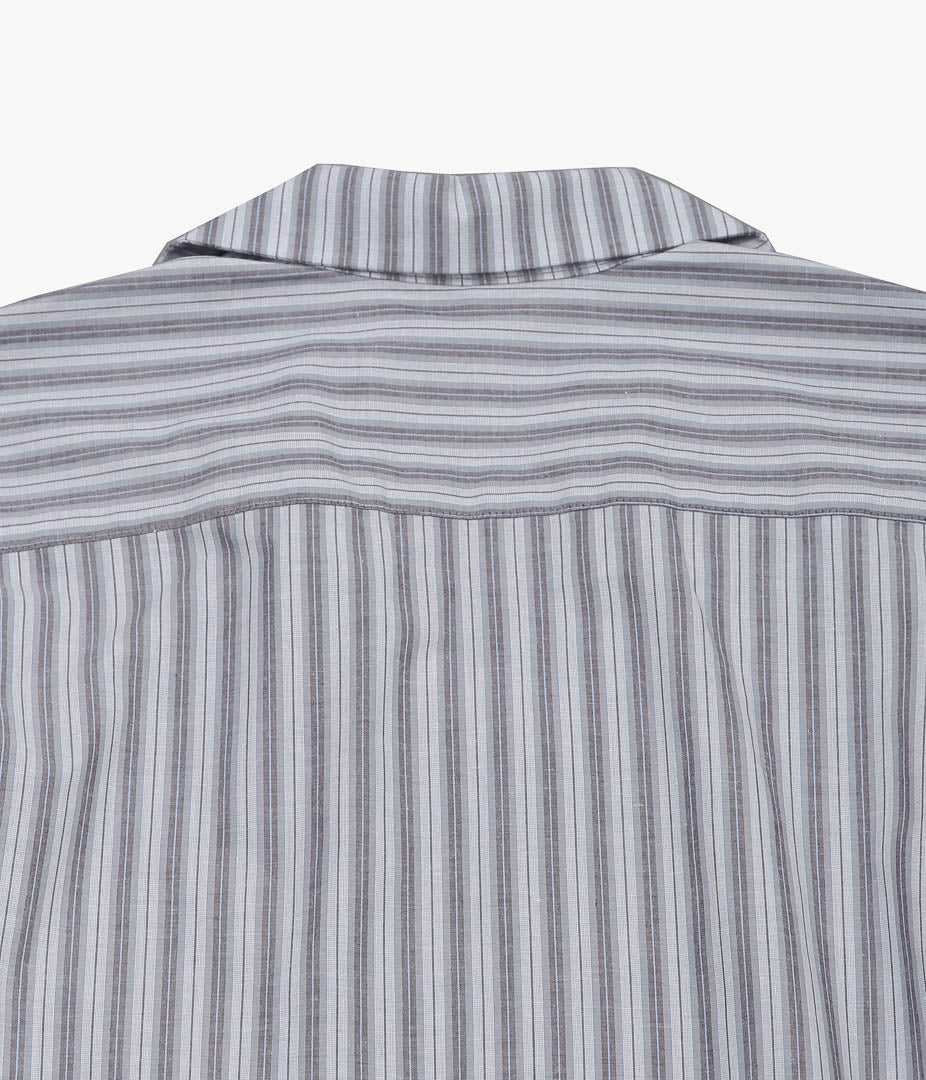 SILLAGE ''RE-ENGINEERED OVERSHIRT SHORT SLEEVE'' (DEADSTOCK GRAY STRIPE)