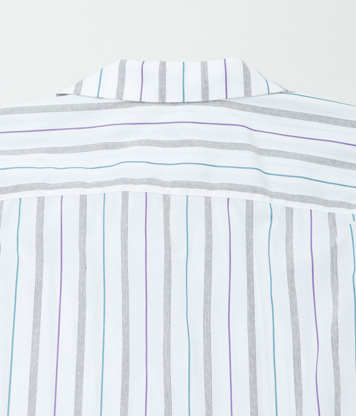 SILLAGE ''RE-ENGINEERED OVERSHIRT SHORT SLEEVE'' (DEADSTOCK WHITE STRIPE)