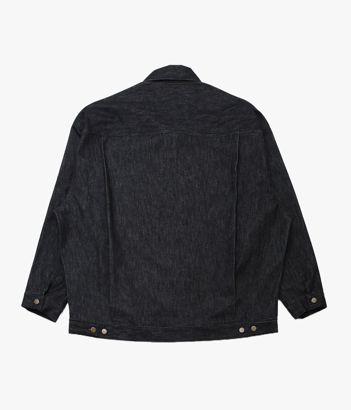 SILLAGE ''TRUCKER JACKET'' (BLACK DENIM ONE WASH)