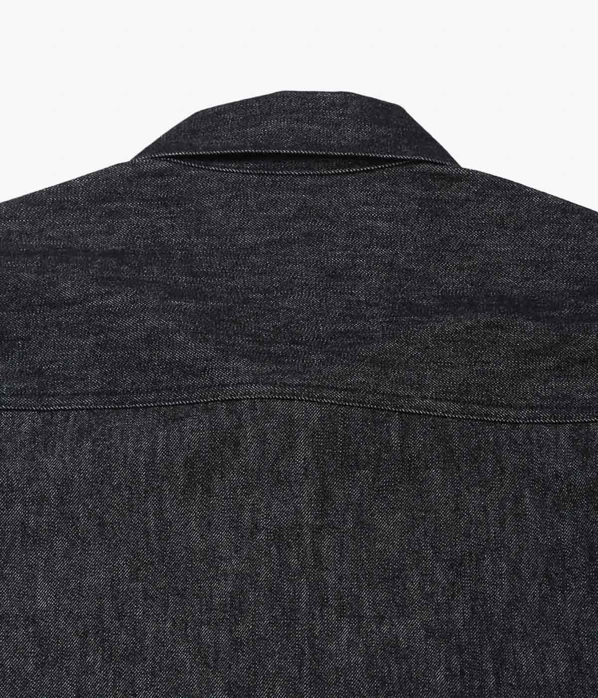 SILLAGE ''TRUCKER JACKET'' (BLACK DENIM ONE WASH)