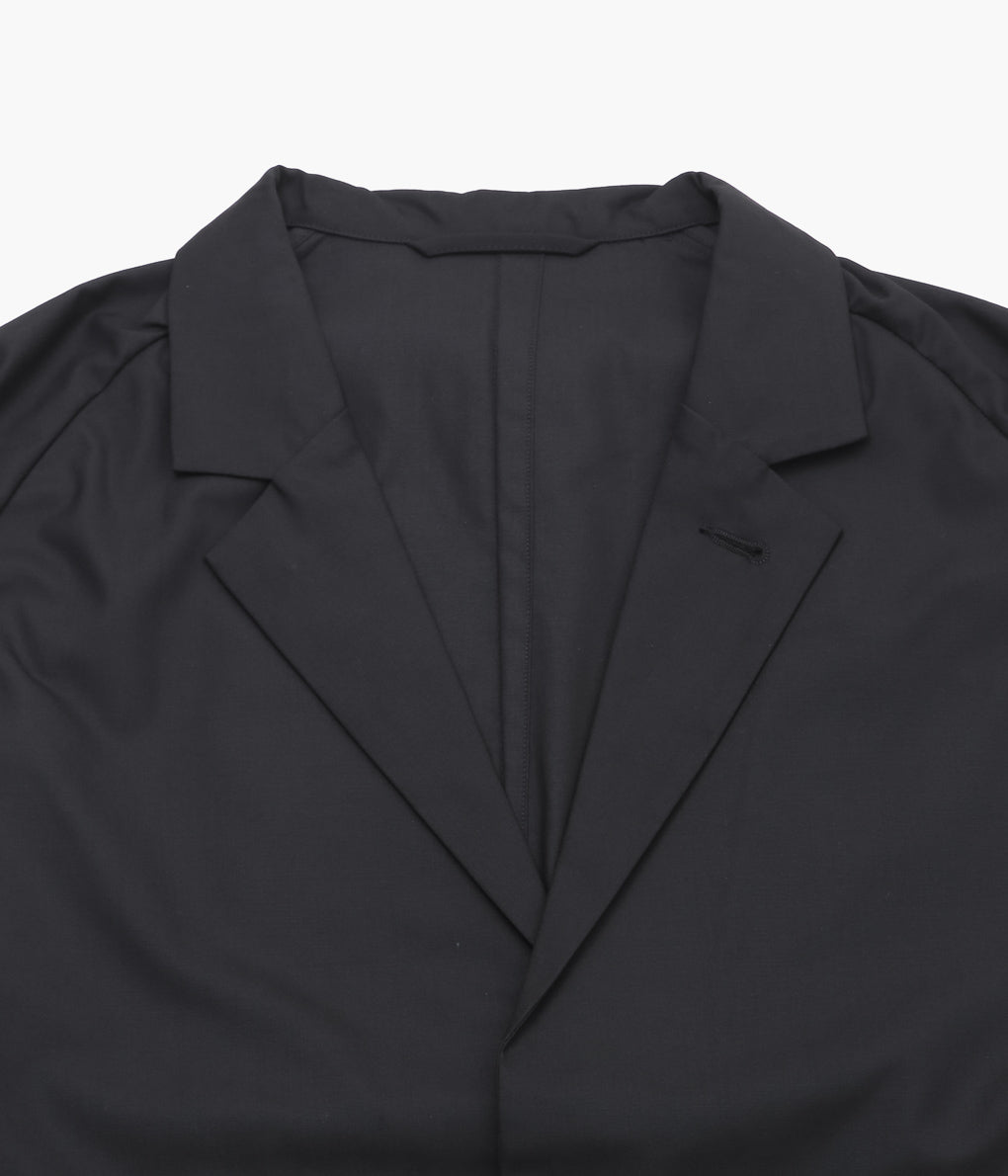 SILLAGE ''VESTE TWO BUTTON'' (BLACK)