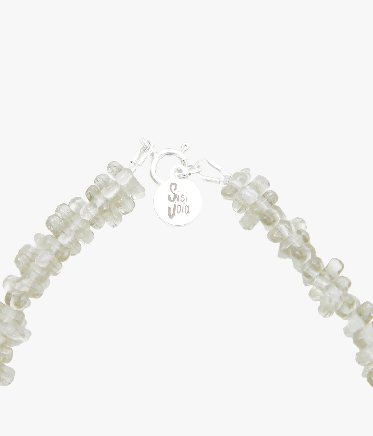 SISI JOIA ''CORAIL NECKLACE'' (GREY /BLACK)