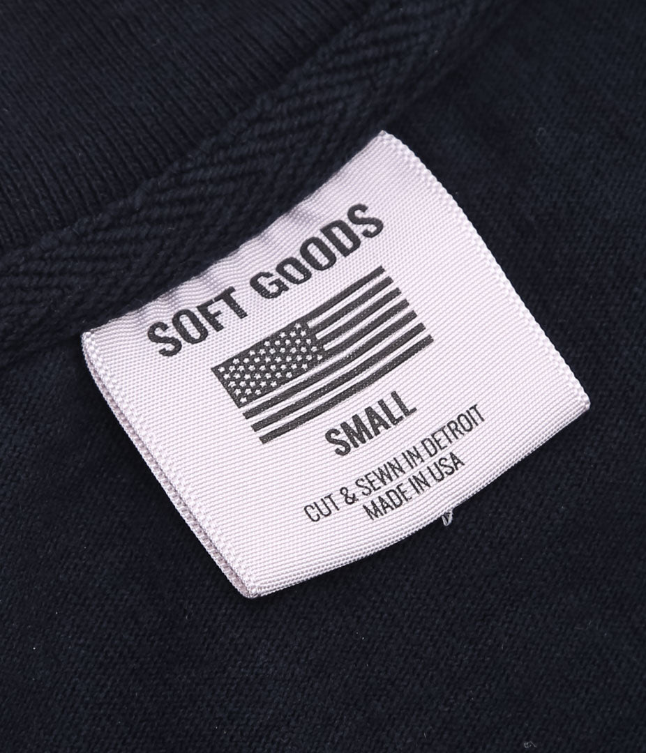 SOFT GOODS ''HEAVY TEE 9oz JERSEY S/S'' (DEEP NAVY)