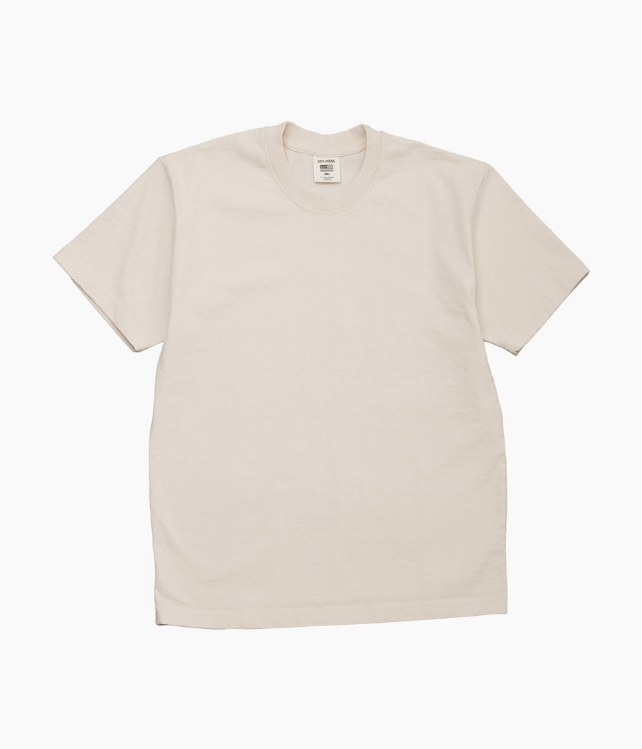 SOFT GOODS ''HEAVY TEE 9oz JERSEY S/S'' (NATURAL)