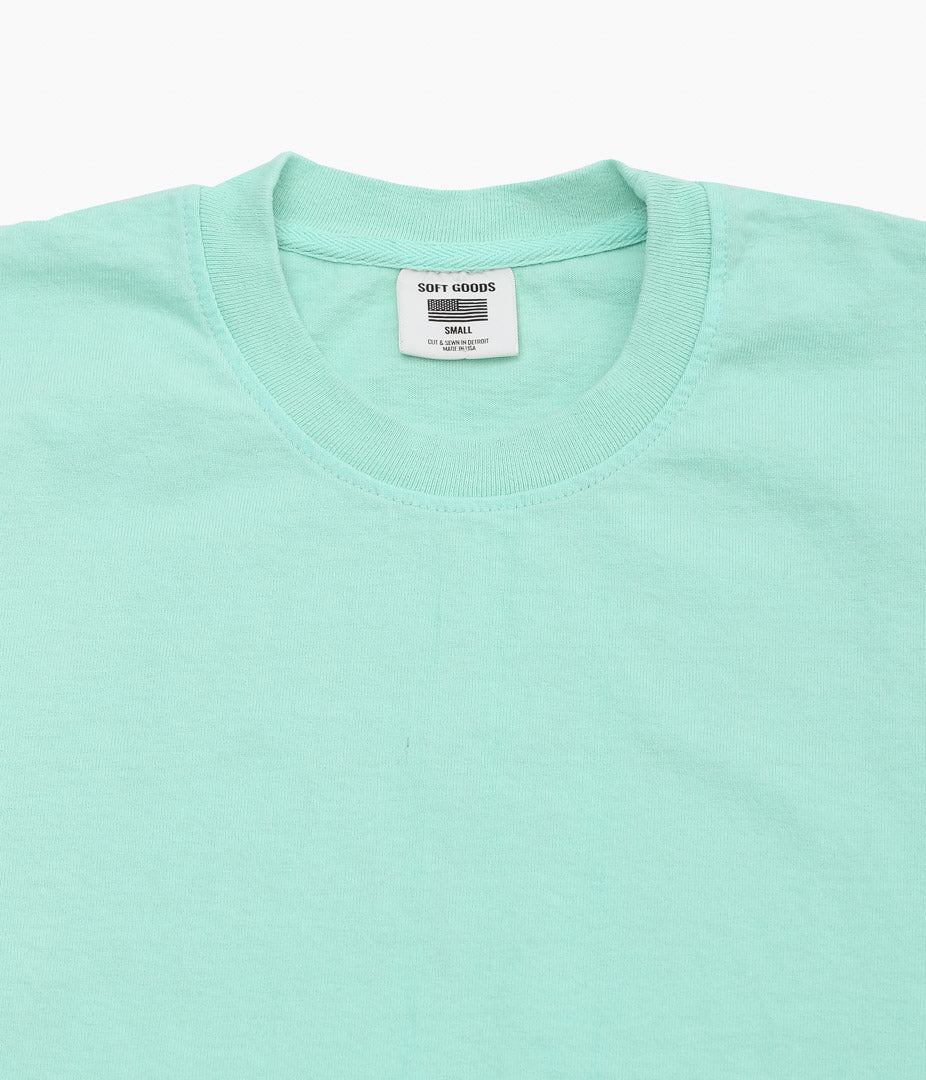 SOFT GOODS ''HEAVY TEE 9oz JERSEY S/S'' (ROBIN EGG)