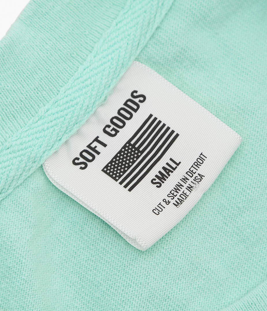 SOFT GOODS ''HEAVY TEE 9oz JERSEY S/S'' (ROBIN EGG)