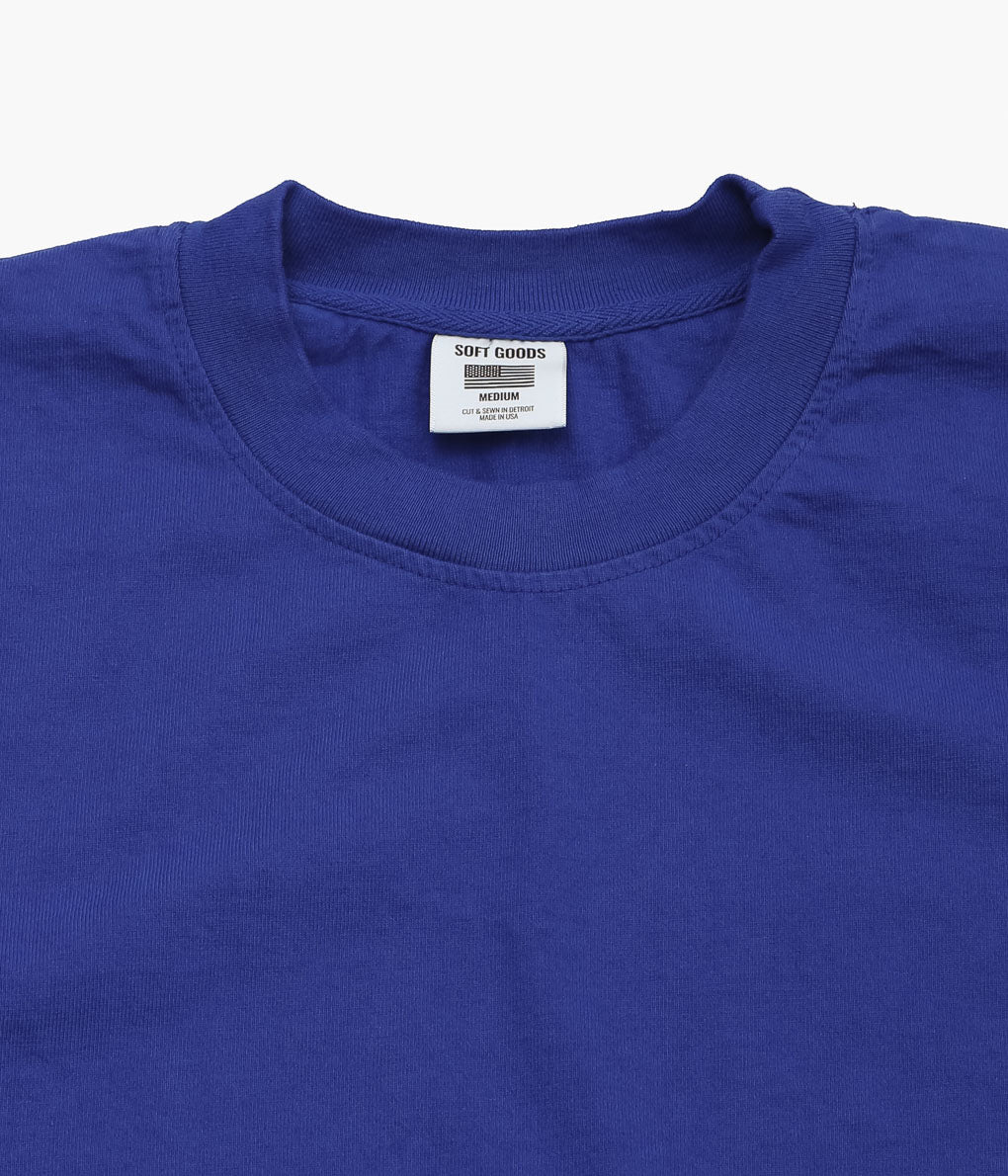 SOFT GOODS ''HEAVY TEE 9oz JERSEY S/S'' (ROYAL)