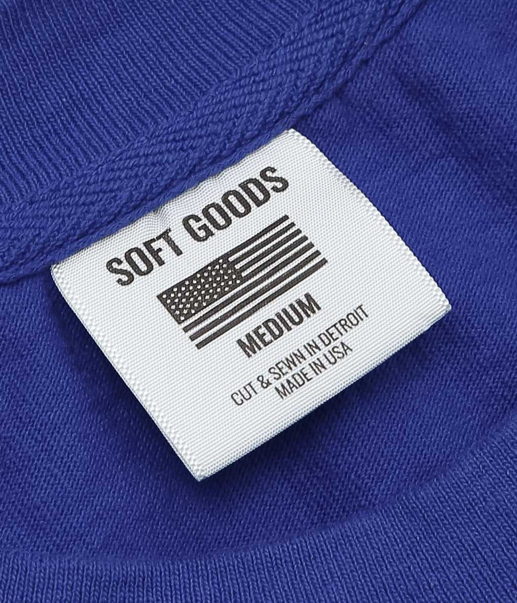 SOFT GOODS ''HEAVY TEE 9oz JERSEY S/S'' (ROYAL)