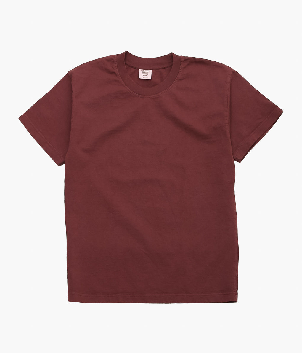 SOFT GOODS ''HEAVY TEE 9oz JERSEY S/S'' (WINE)