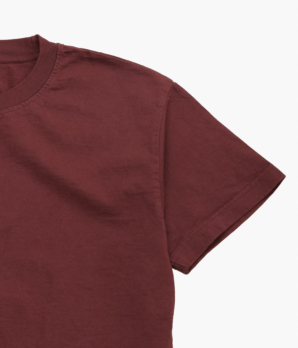 SOFT GOODS ''HEAVY TEE 9oz JERSEY S/S'' (WINE)
