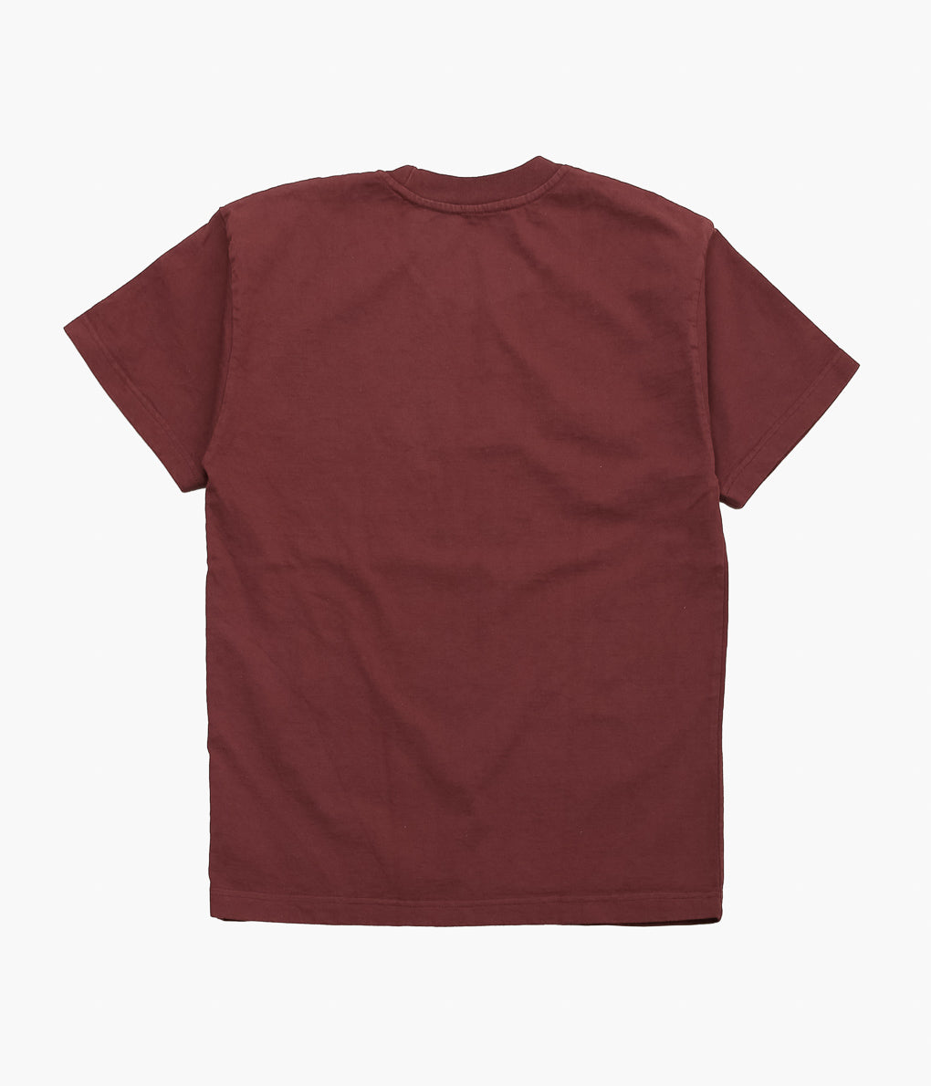 SOFT GOODS ''HEAVY TEE 9oz JERSEY S/S'' (WINE)