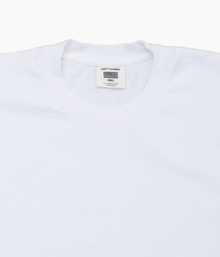SOFT GOODS ''HEAVY TEE 9oz JERSEY S/S'' (WHITE)