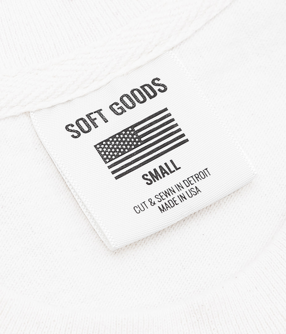 SOFT GOODS ''HEAVY TEE 9oz JERSEY S/S'' (WHITE)